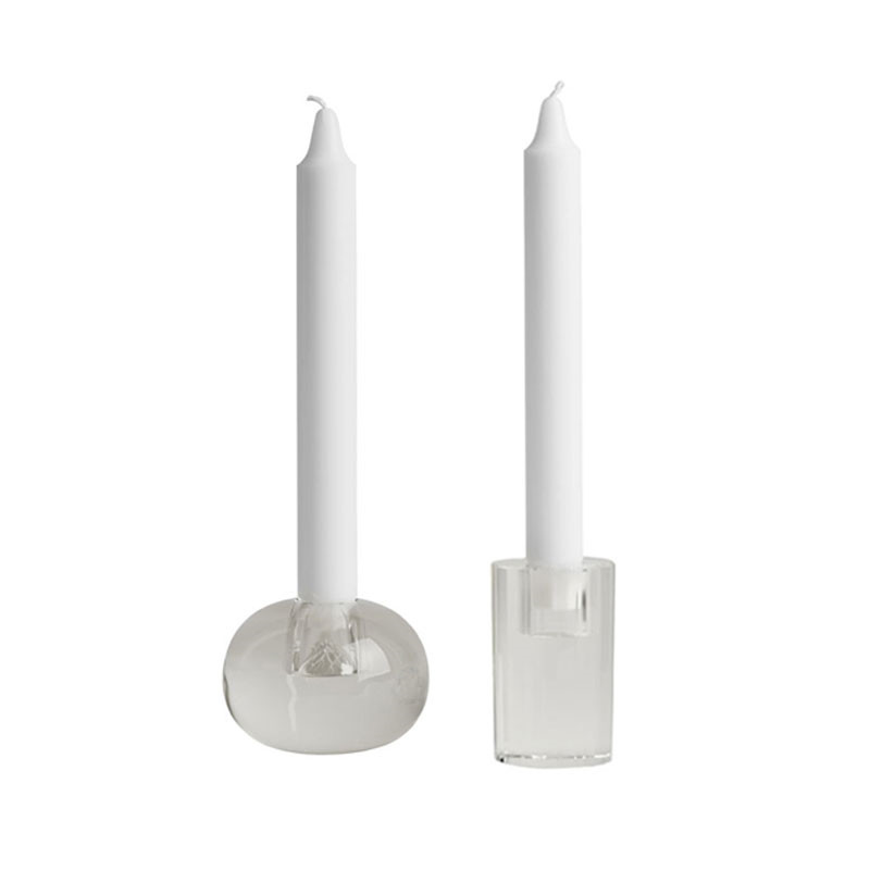 Oyoy Nordic Glass Candleholder Clear Gaveideer Til Enhver Anledning