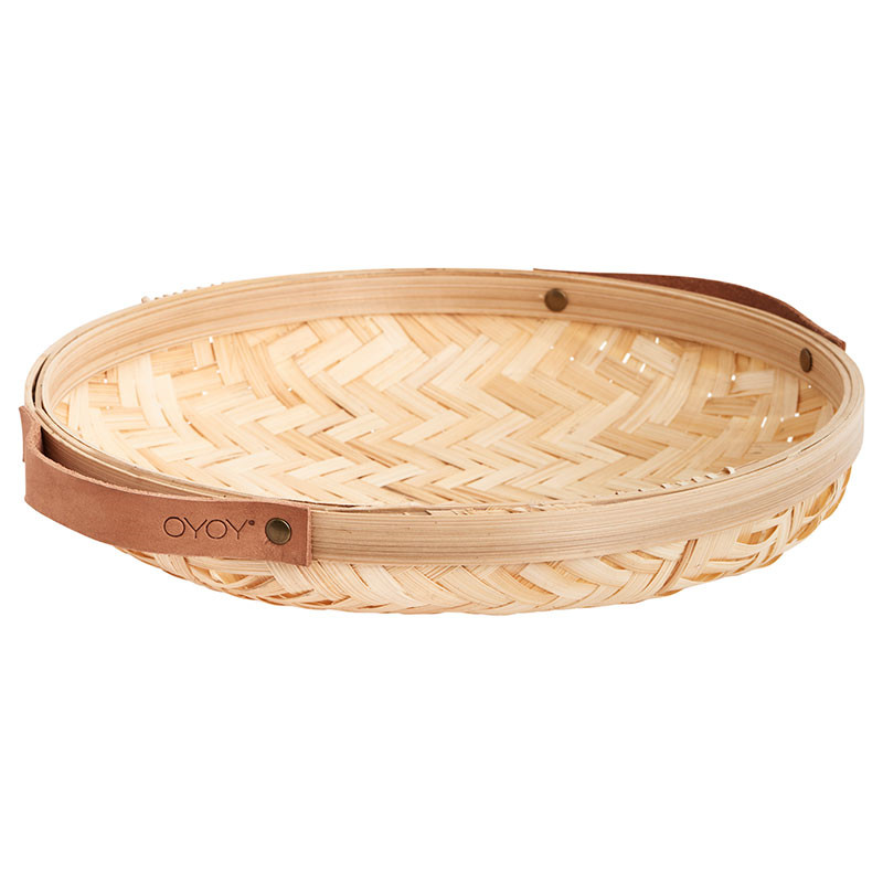 Oyoy Sporta Bread Basket Round Nature