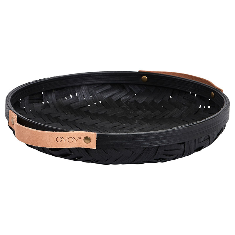 Oyoy Sporta Bread Basket Round Black Dekorativ Opbevaring
