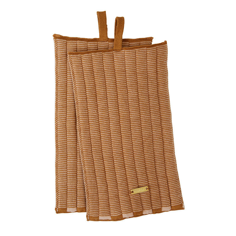 Oyoy Stringa Potholder Caramel/Rose Bløde Tekstiler Til Hele Hjemmet