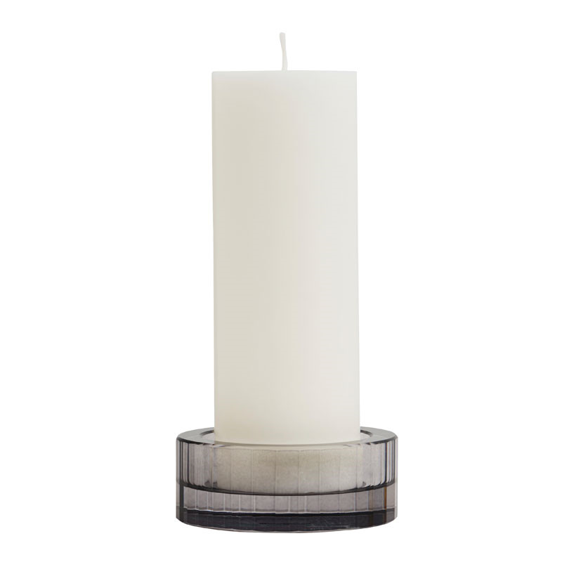 Oyoy Oyoy Nordic Candleholder Xl Smoked Gaveideer Til Enhver Anledning