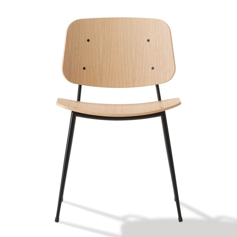 Pp Møbler Fredericia Furniture 3060 Søborg Stol Stålstel Designermøbler Til Hele Hjemmet