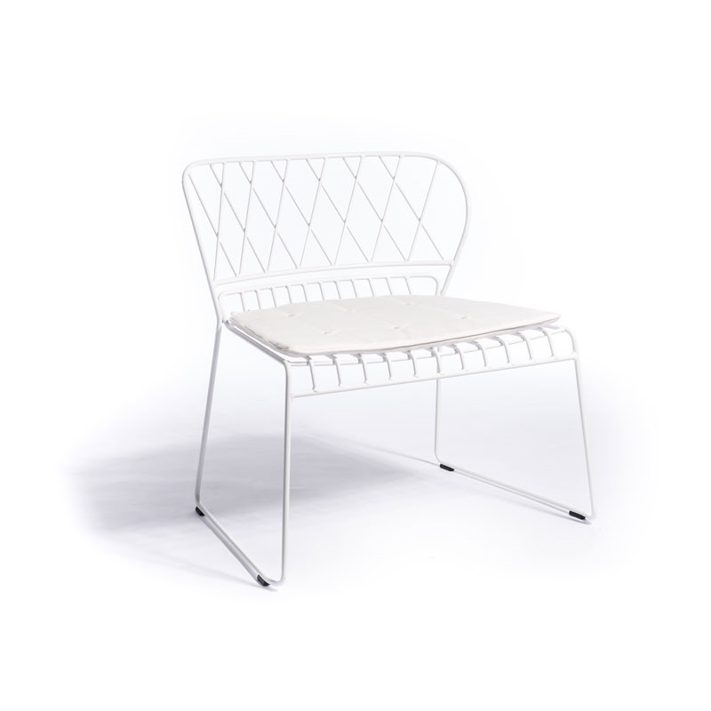 Skargaarden Resö Lounge Chair White Designermøbler Til Hele Hjemmet