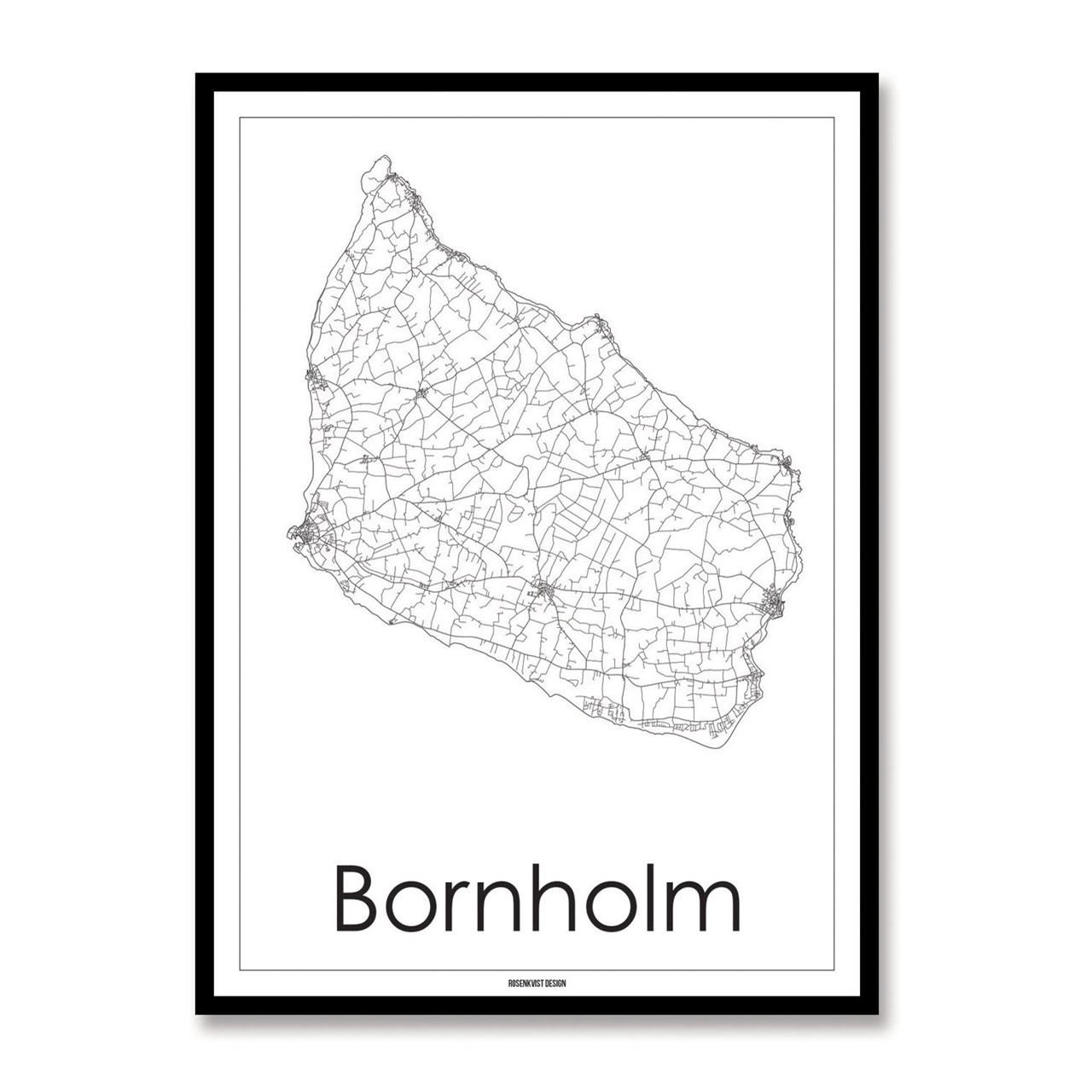 Rosenkvist Design Bornholm Plakat Gaveideer Til Enhver Anledning