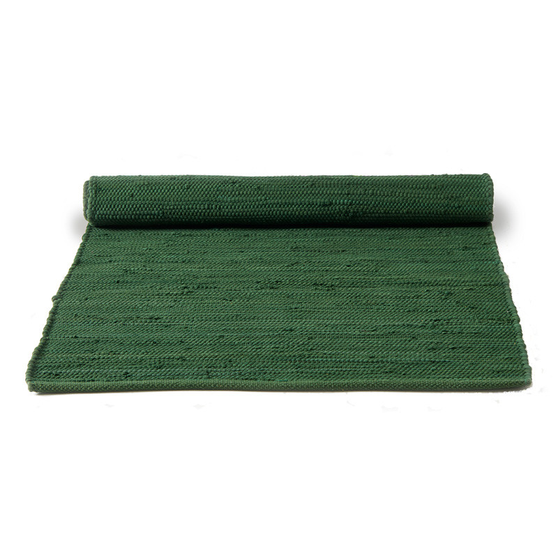 Rug Solid Guilty Green Bomuldstæppe