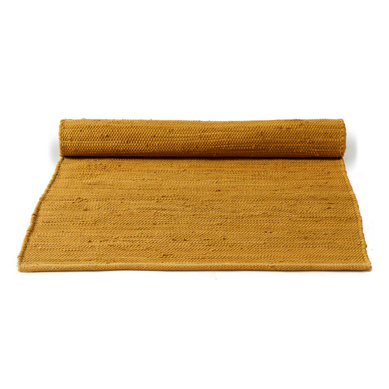 Rug Solid Burnished Amber Bomuldstæppe Vilde Påsketilbud