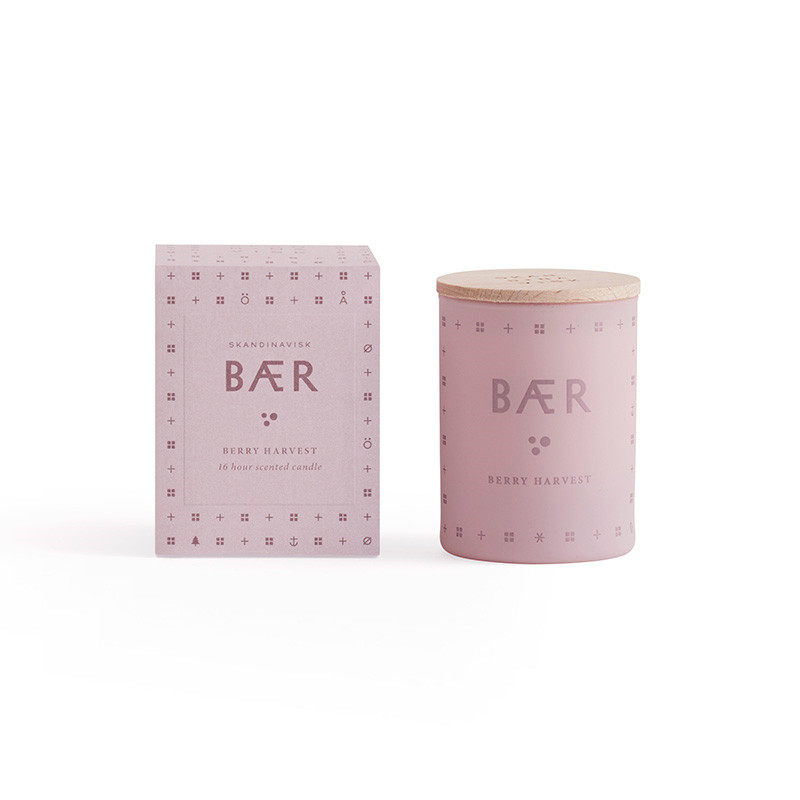 Skandinavisk Bær Scented Candle Mini Tilbud