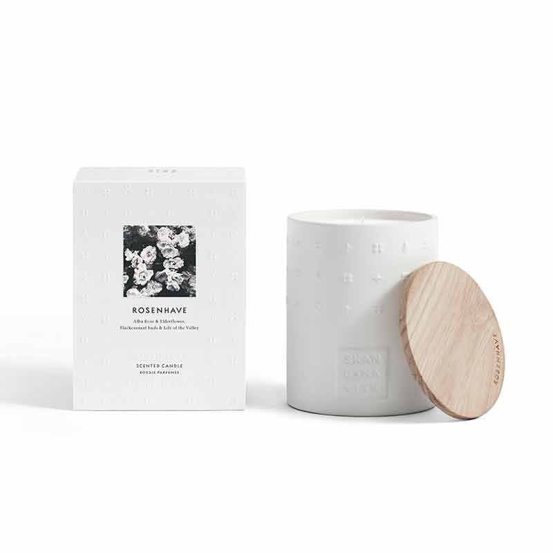 Skandinavisk Rosenhave Scented Candle