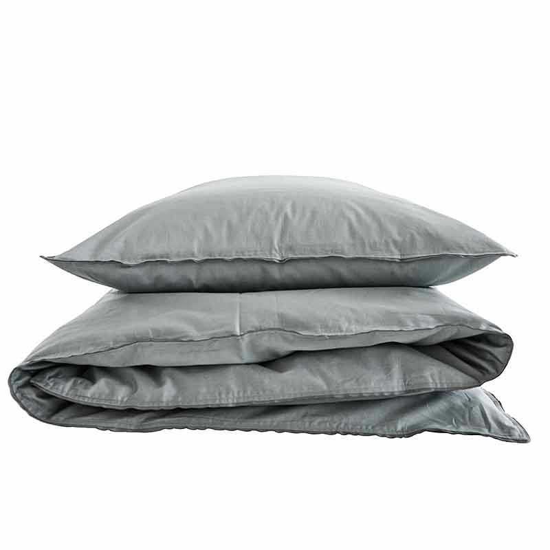 Semibasic A Bed Linen Grey/Grey