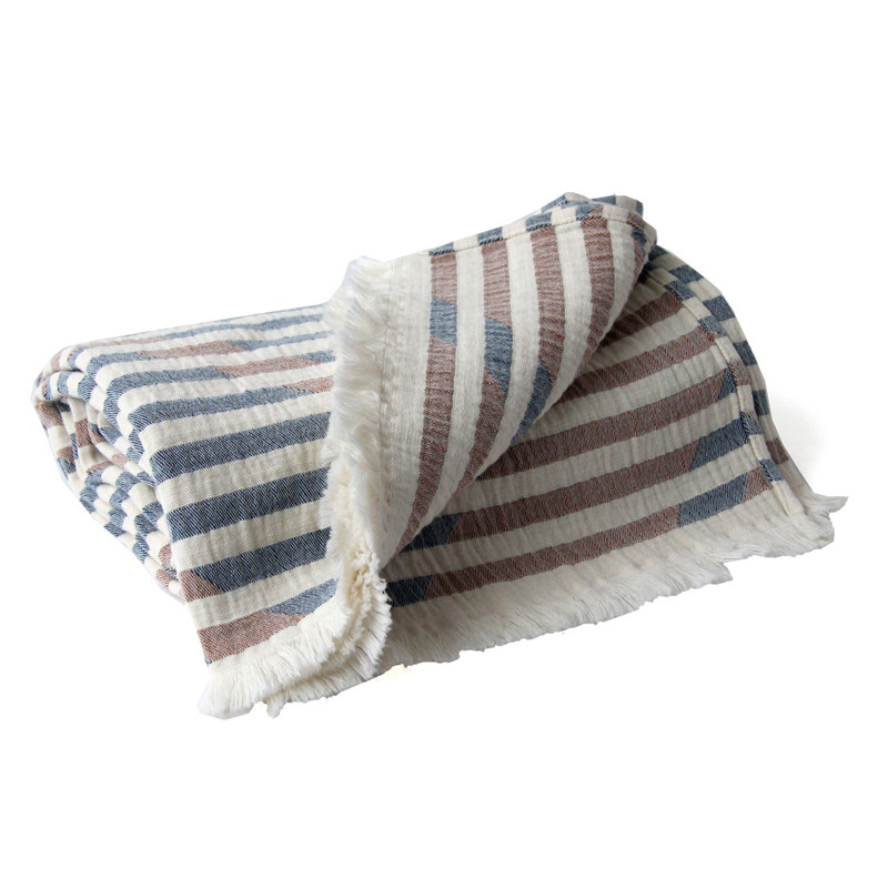 Semibasic Semibasic Fly Blanket Blue, Amber & Natural White Gaveideer Til Enhver Anledning