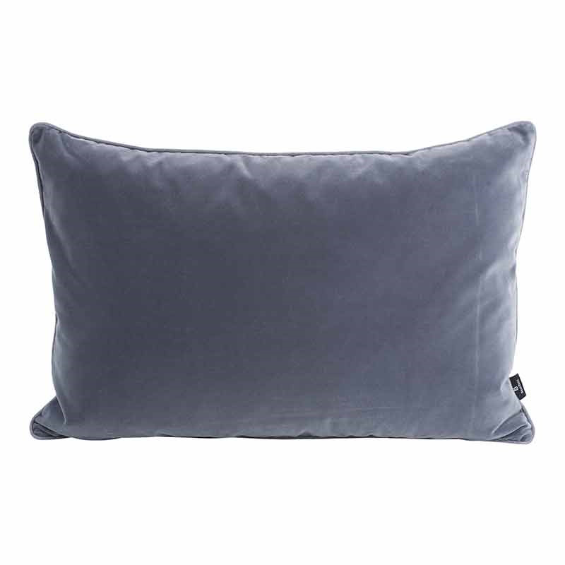 Semibasic Lush Velour Cushion Dark Grey 40 X 60 Gaveideer Til Enhver Anledning