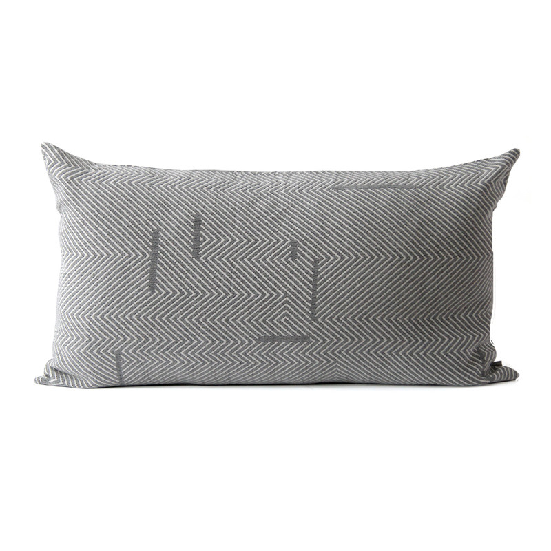 Semibasic Rest Hotel Kintsugi Cushion Grey Bløde Tekstiler Til Hele Hjemmet