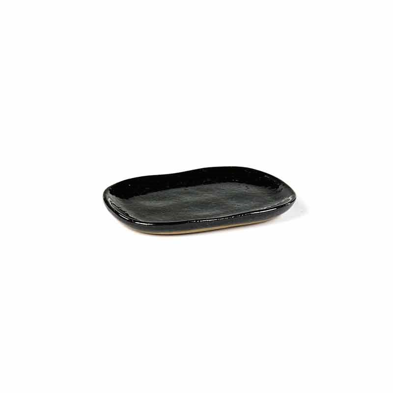 Serax Merci Rectangular Plate No. 4 S Dark Blue