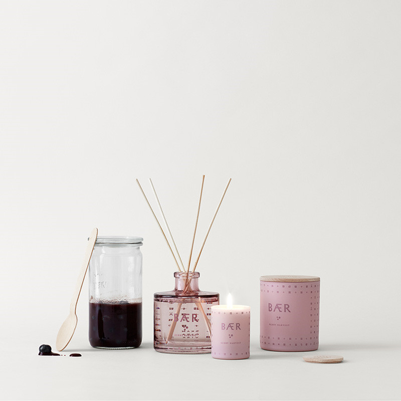 Skandinavisk Bær Scented Candle Mini