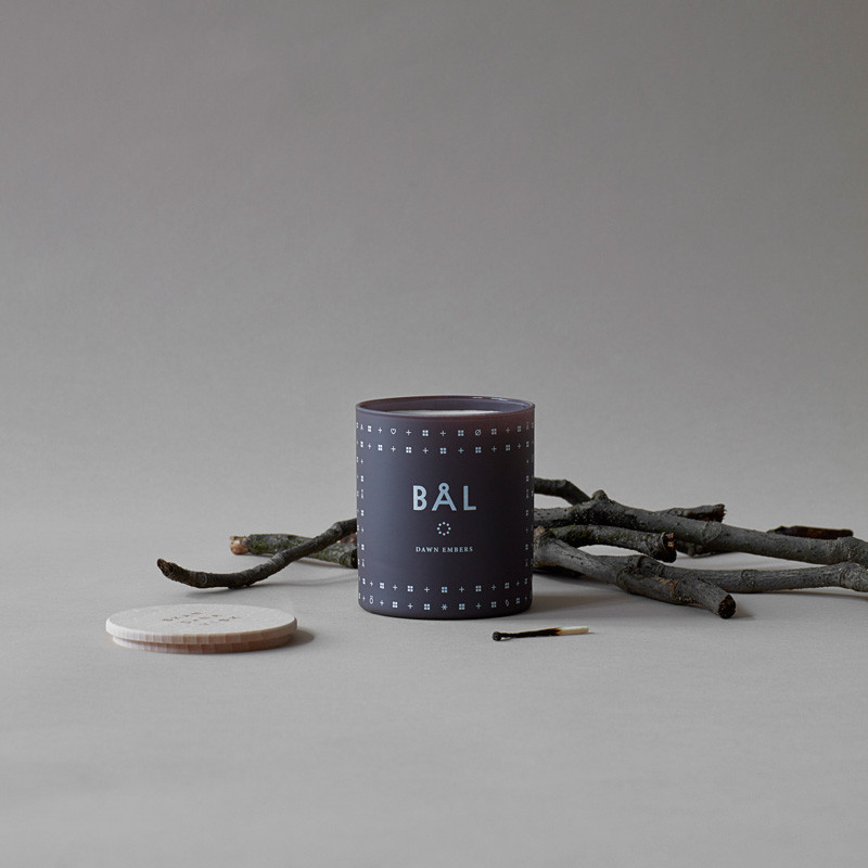 Skandinavisk Bål Scented Candle Dekoration Til Hjemmet
