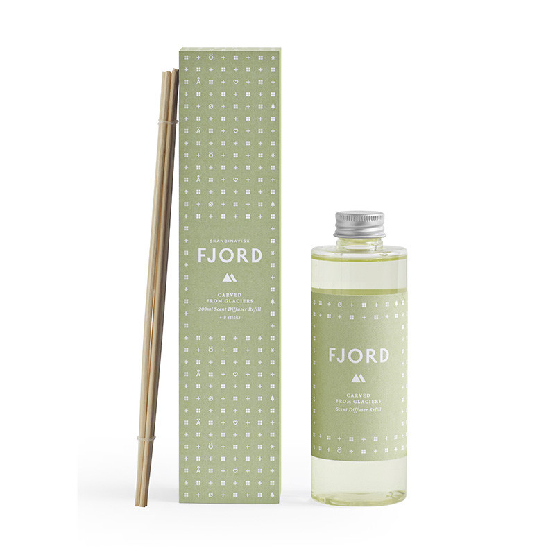 Skandinavisk Fjord Diffuser Refill Skønne Livsstilsprodukter - Delikatesser, Velvære, Lyd & Bøger