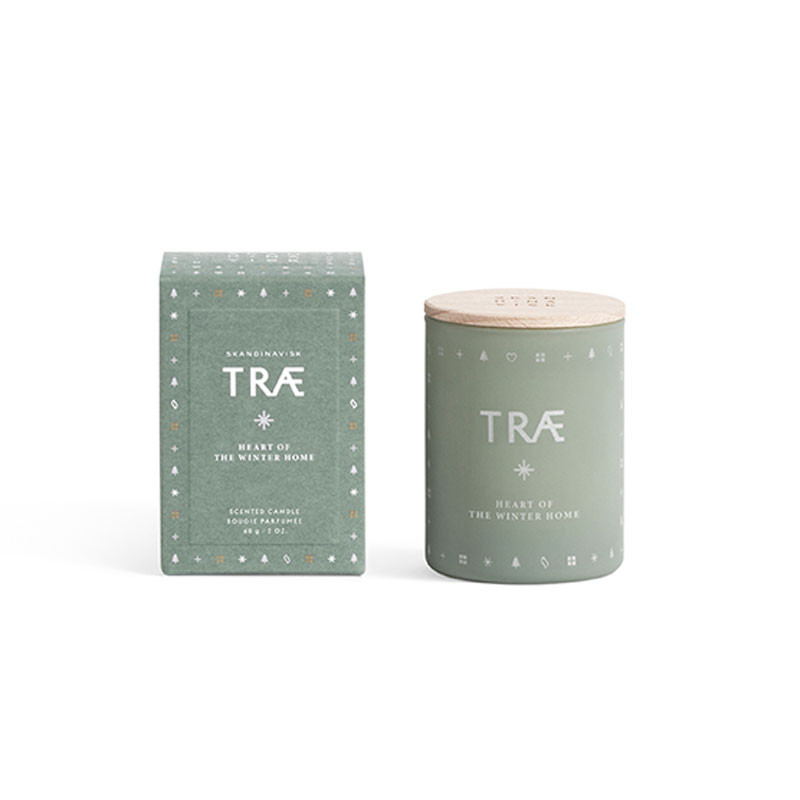 Skandinavisk Træ Scented Candle Mini Nyheder Til Boligindretning