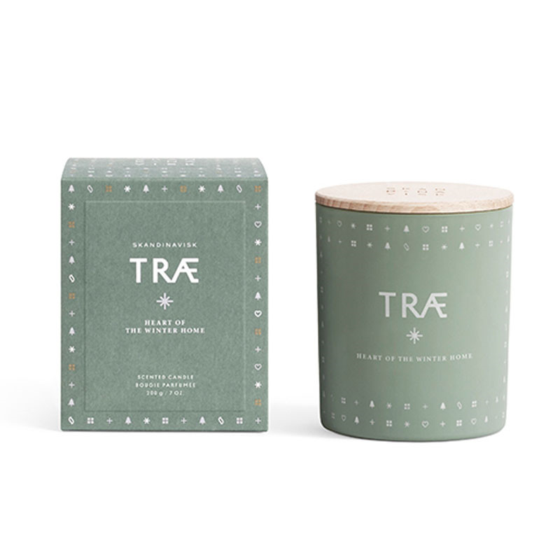 Skandinavisk Træ Scented Candle Nyheder Til Boligindretning