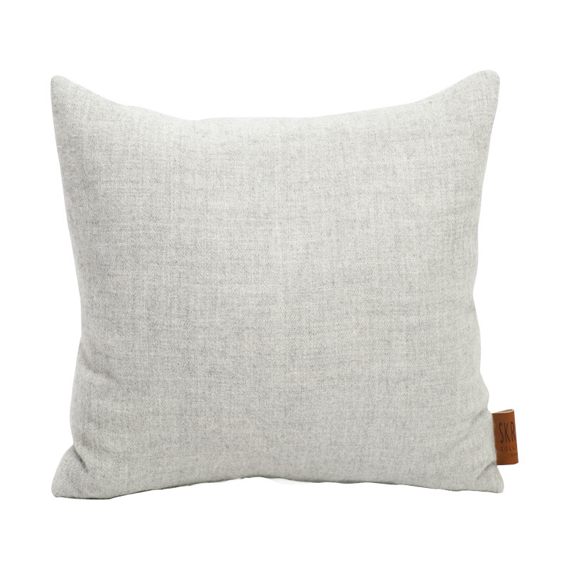 Skriver Collection Baby Alpaca Cushion Light Grey