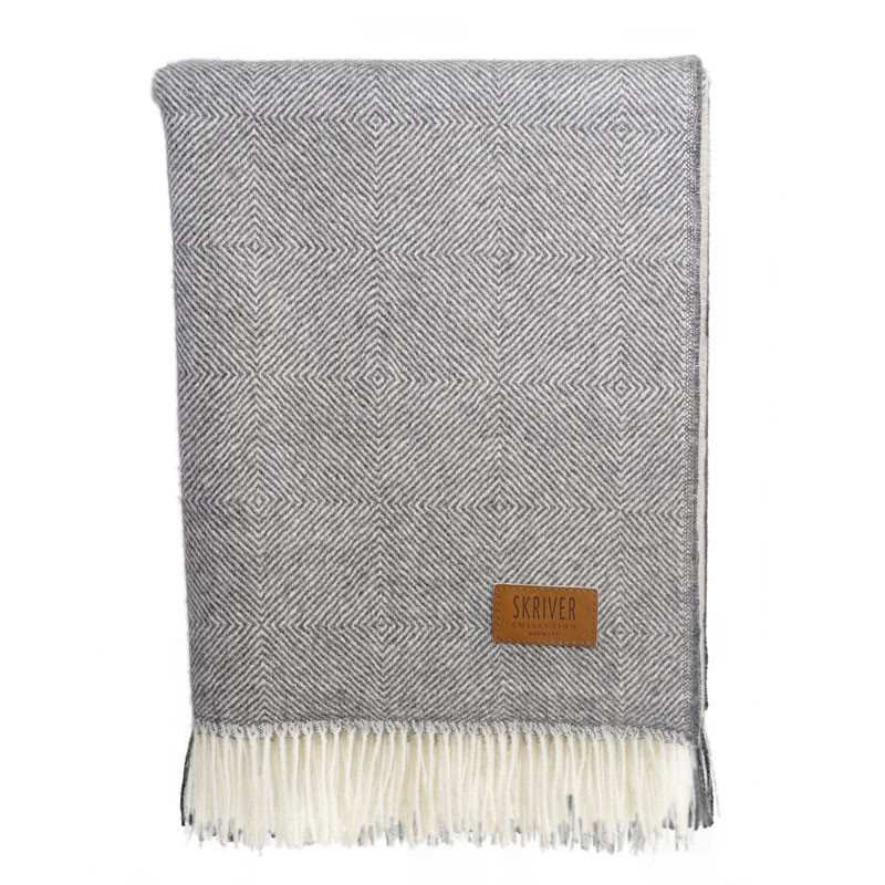 Skriver Collection Baby Alpaca Plaid Herringbone