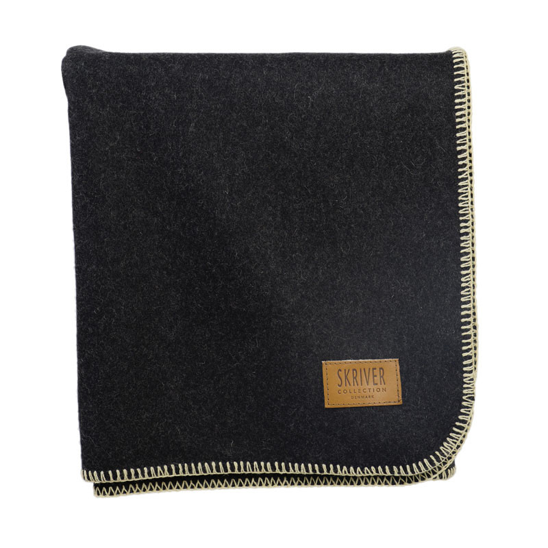 Skriver Collection Skriver Collection Wool Plaid Dark Grey Vilde Påsketilbud