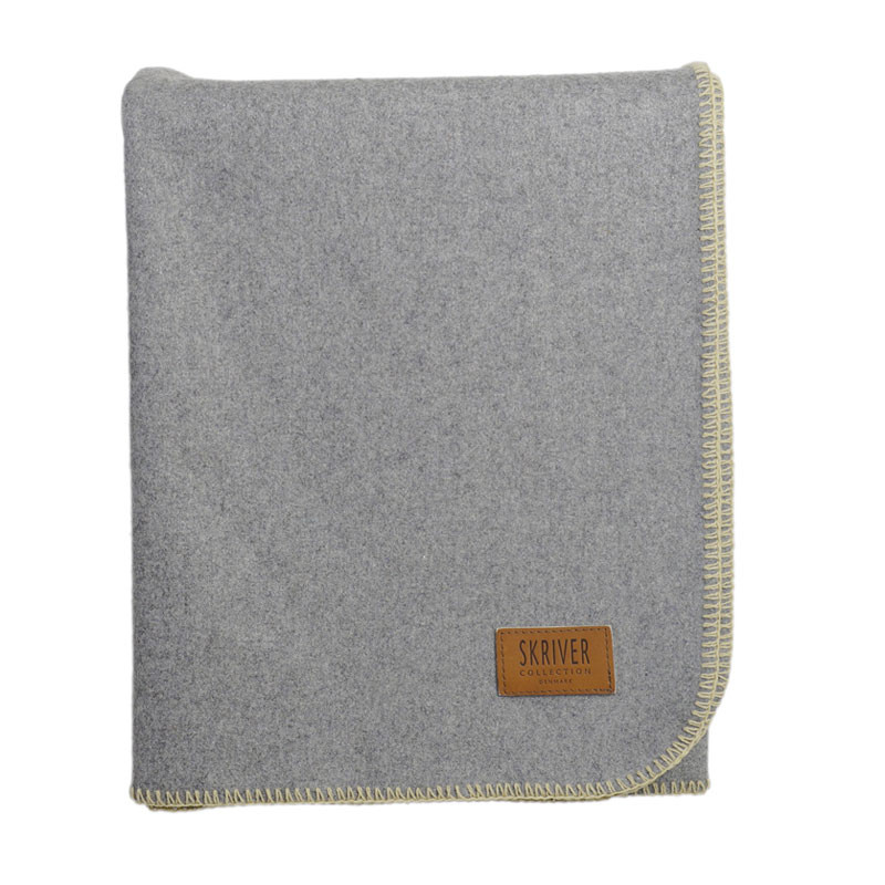 Skriver Collection Wool Plaid Light Grey Vilde Påsketilbud