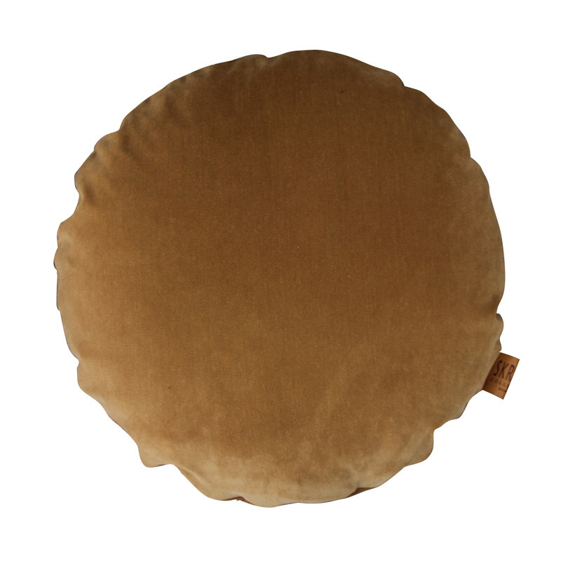 Skriver Collection Skriver Collection City Velvet Pude Amber Ø 45 Cm Bløde Tekstiler Til Hele Hjemmet