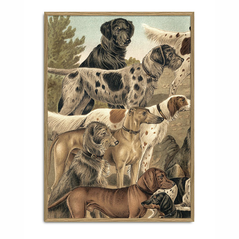 The Dybdahl Co. Dogs Hunting Left Side Gaveideer Til Enhver Anledning