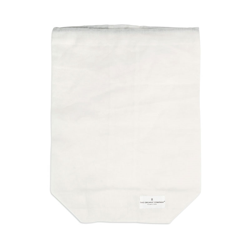 The Organic Company The Organic Company Food Bag Natural White Large Bløde Tekstiler Til Hele Hjemmet