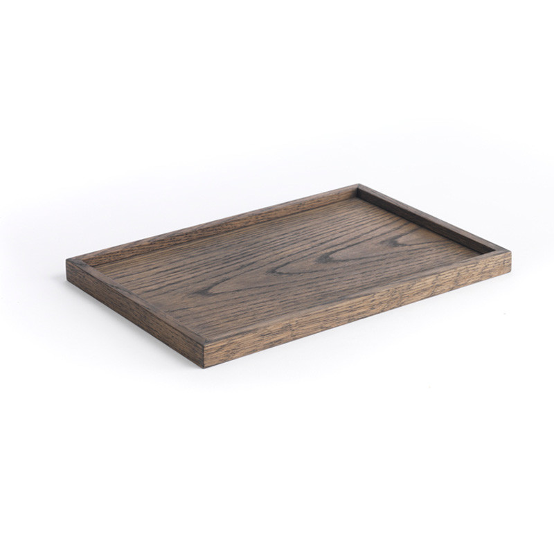 The Oak Men The Oak Men Square Tray Black Oak Medium Vilde Påsketilbud