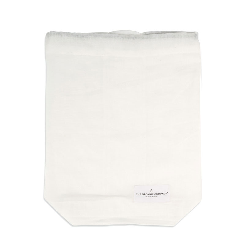 The Organic Company The Organic Company Food Bag Natural White Medium Bløde Tekstiler Til Hele Hjemmet