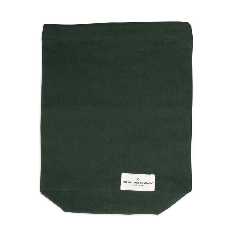 The Organic Company The Organic Company Food Bag Dark Green Medium Bløde Tekstiler Til Hele Hjemmet