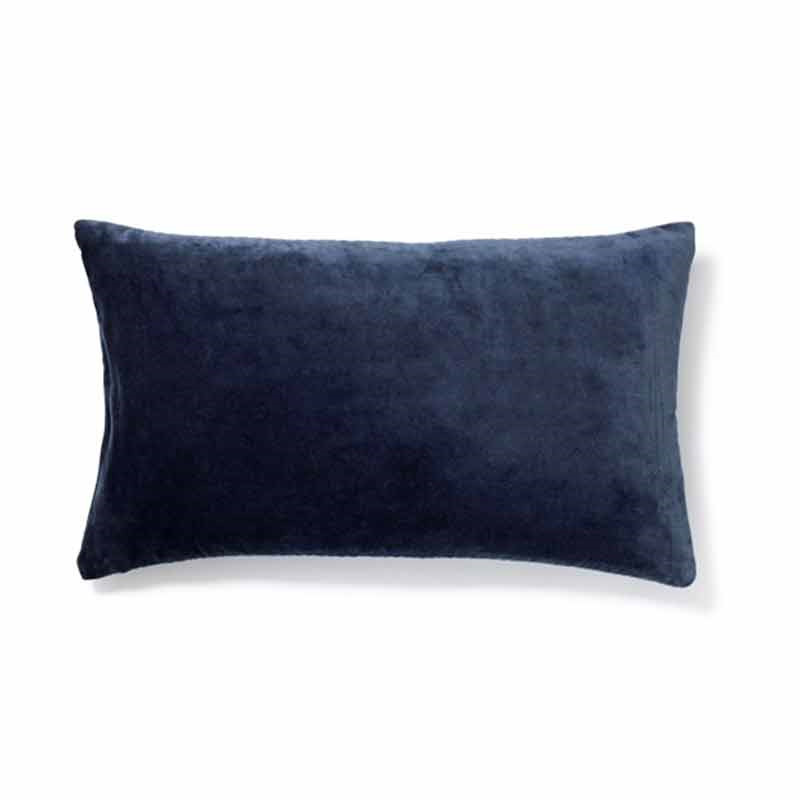 To Be Living Plain Velour Pude Dark Denim