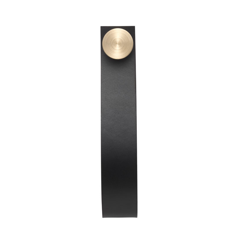 By Lassen Stropp Sort/Messing