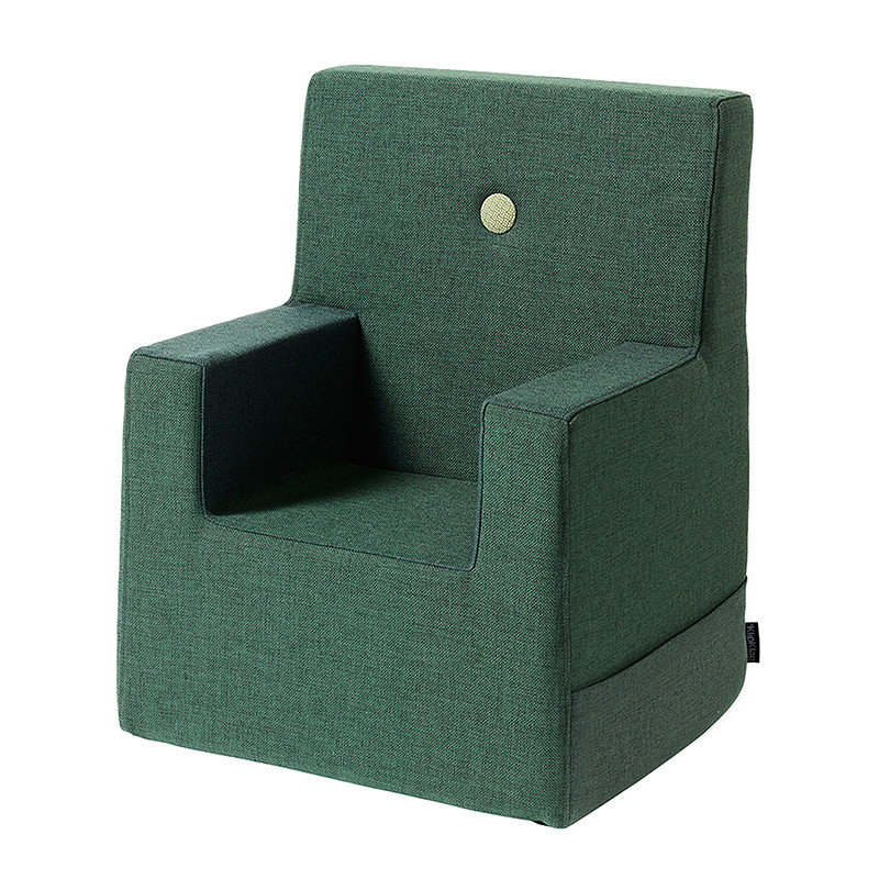 By Klipklap Kids Chair Xl Deep Green W. Light Green