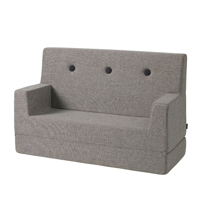Klipklap By Klipklap Kids Sofa Multi Grey W. Grey Til Børn