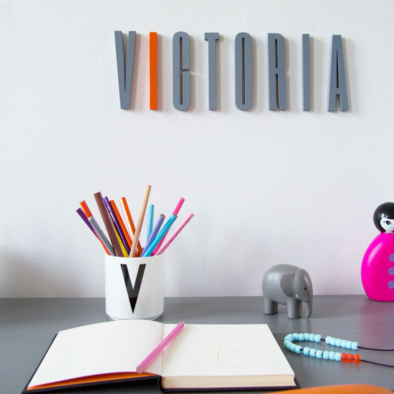 Design Letters Bogstaver Grå Gaveideer Til Enhver Anledning