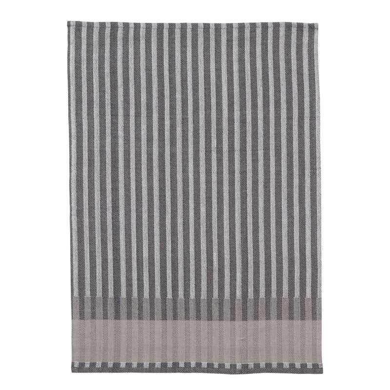 Ferm Living Grain Tea Towel Grey
