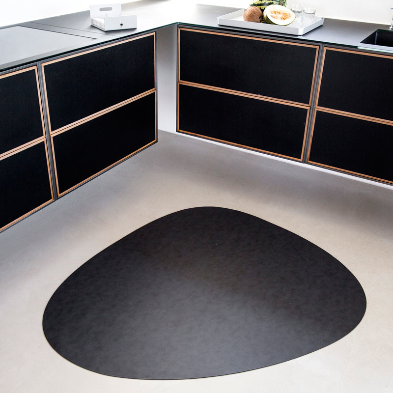 Linddna Floormat Curve Dekoration Til Hjemmet