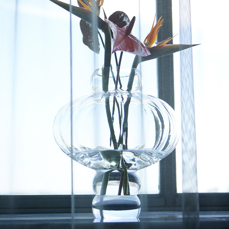 Louise Roe Vase 02 Clear -