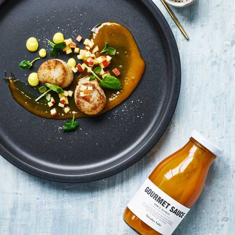 Nicolas Vahé Gourmet Sauce Spicy Mango Skønne Livsstilsprodukter - Delikatesser, Velvære, Lyd & Bøger