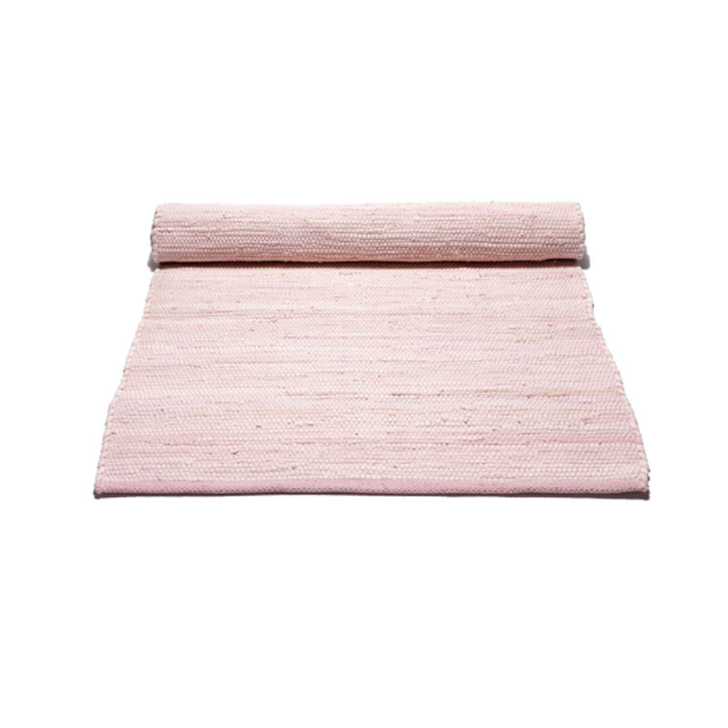 Rug Solid Misty Rose Bomuldstæppe