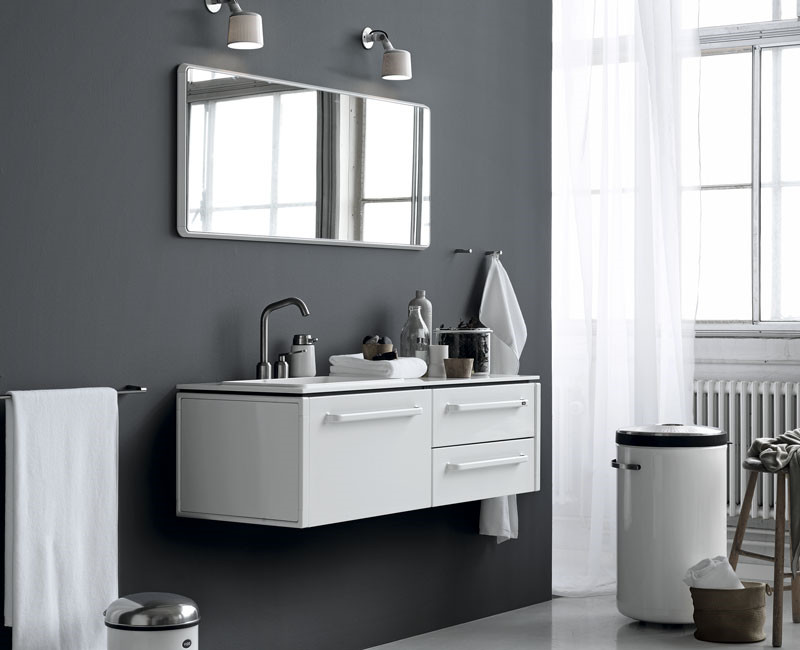 Lille badeværelse inspiration» hjælp til fÃ¥ kvadratmeter » livingshop.dk Badeværelse 6 kvm