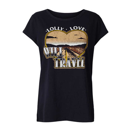 LOLLYS LAUNDRY Roma Cat Tee SS White main image 1