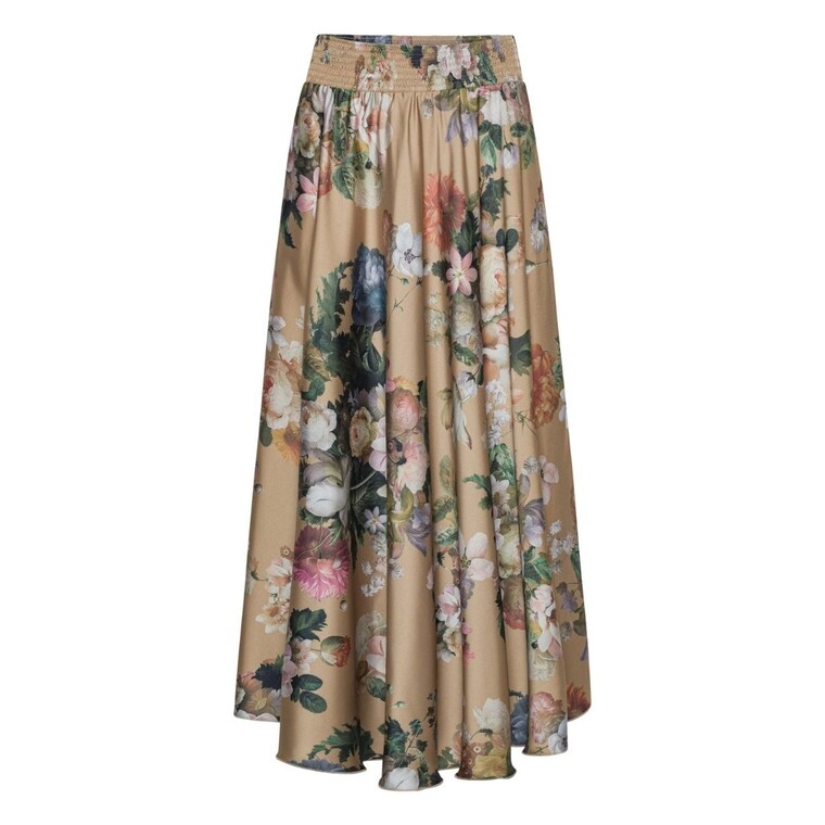 Karmamia - Savannah Skirt 2168 - Taupe Bloom main image 0