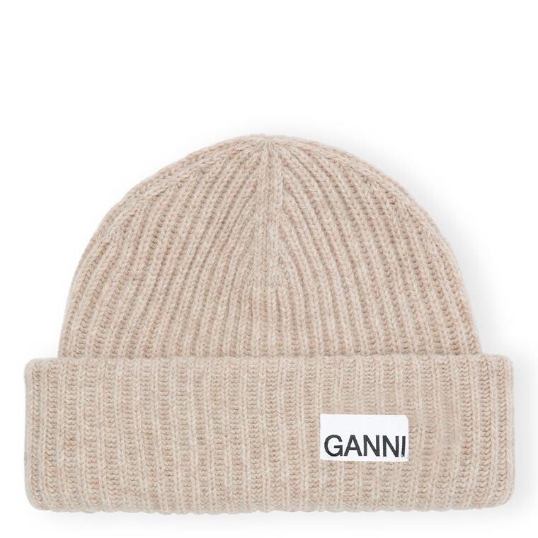 GANNI ニット帽 a4429 BRAZILIAN SAND 24899000012-sand_1.jpg