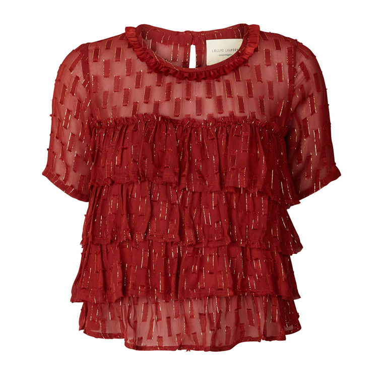 Lollys Laundry - Romall Tee Ss 26126-1081 - 84 - Light Pink
