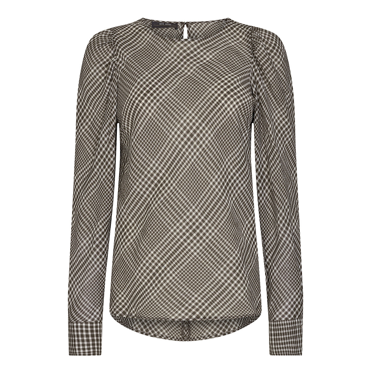 SBALEXA SOLID BLOUSE 2 Grønn