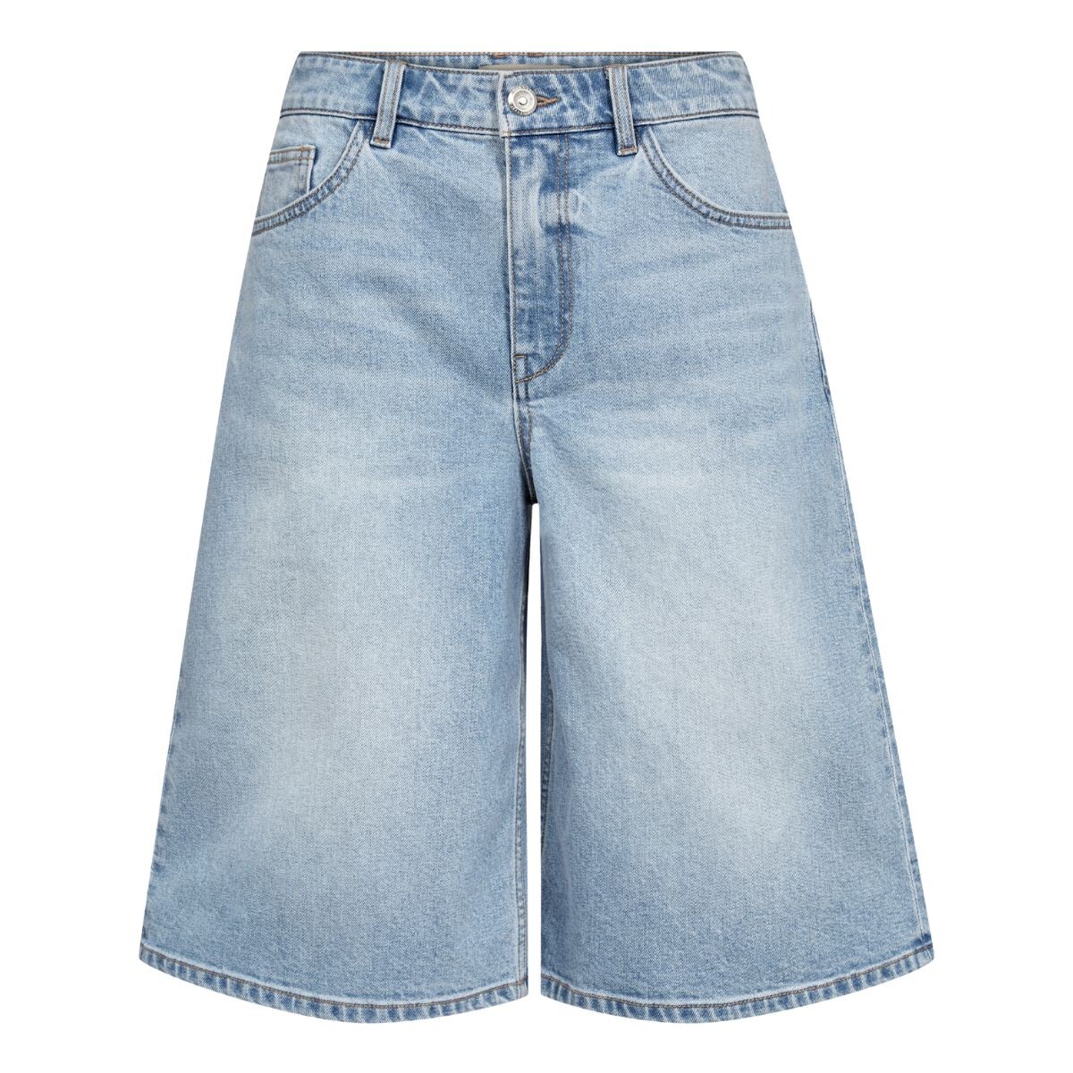 What Mathilde Deep Blue Mathilde Urban lyseblå shorts - Mos Mosh | Rikke Solberg
