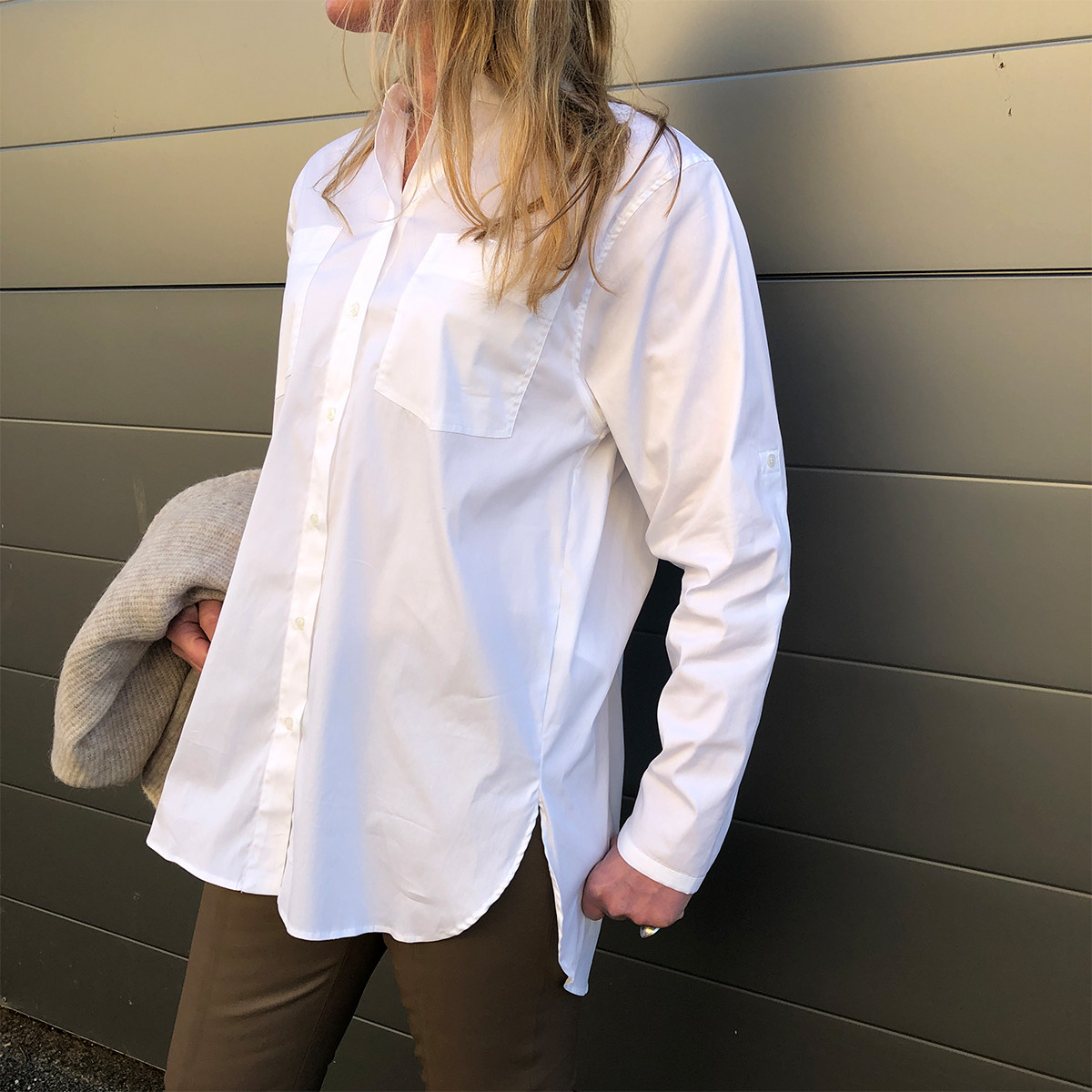 hvid skjorte - Mos Mosh | Rikke Solberg